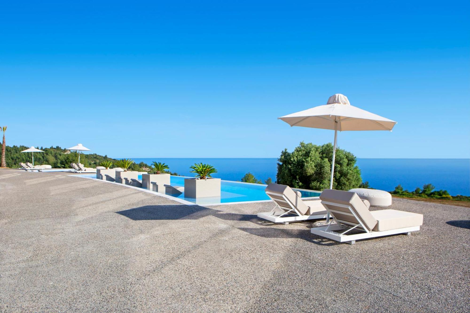 Ajul Luxury Hotel & Spa Resort, A Registry Collection Hotel Ajía Paraszkeví Kültér fotó