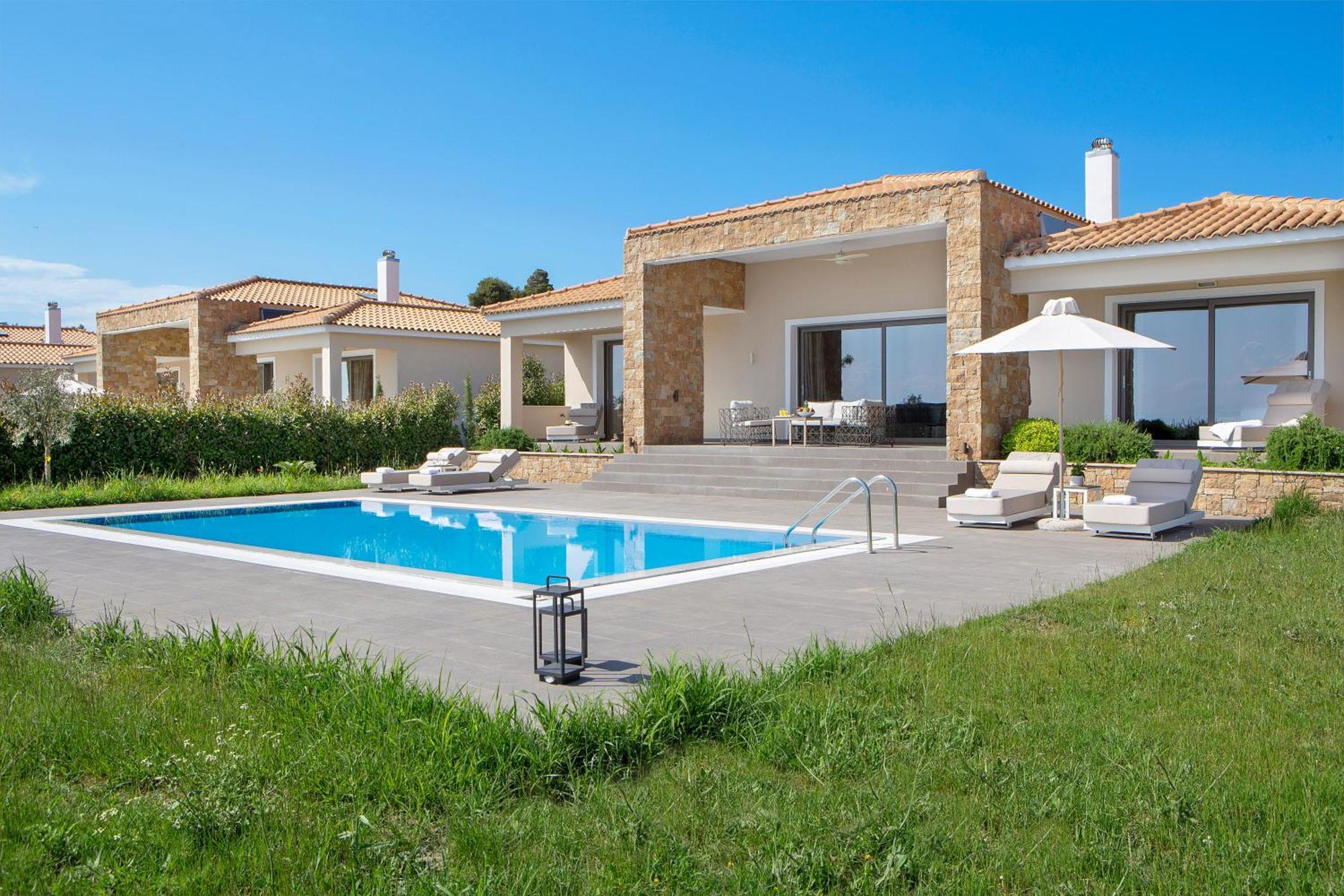 Ajul Luxury Hotel & Spa Resort, A Registry Collection Hotel Ajía Paraszkeví Kültér fotó